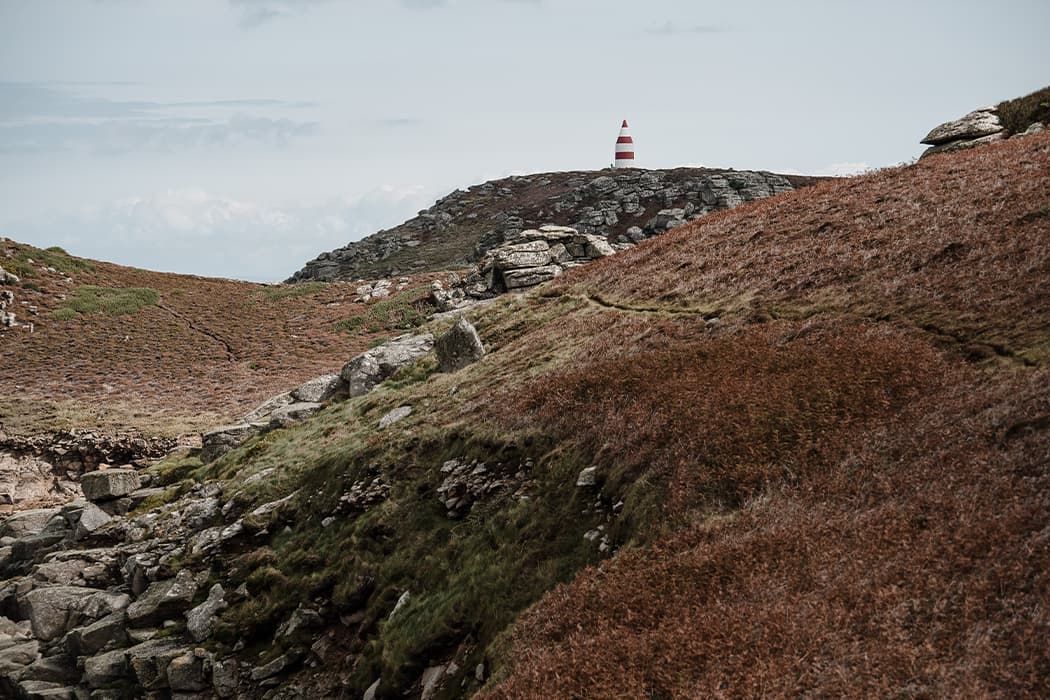 Day Mark on an autumn day - St Martin's, Isles of Scilly
