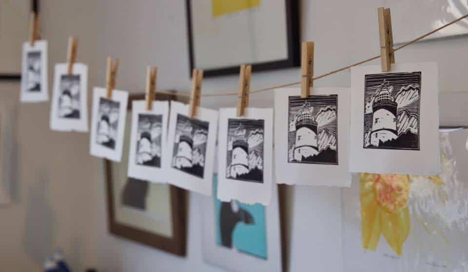 Vickie Heaney, Printmaker - Image credit Rachel Lewis