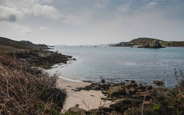 Autumn view from Tresco, Isles of Scilly