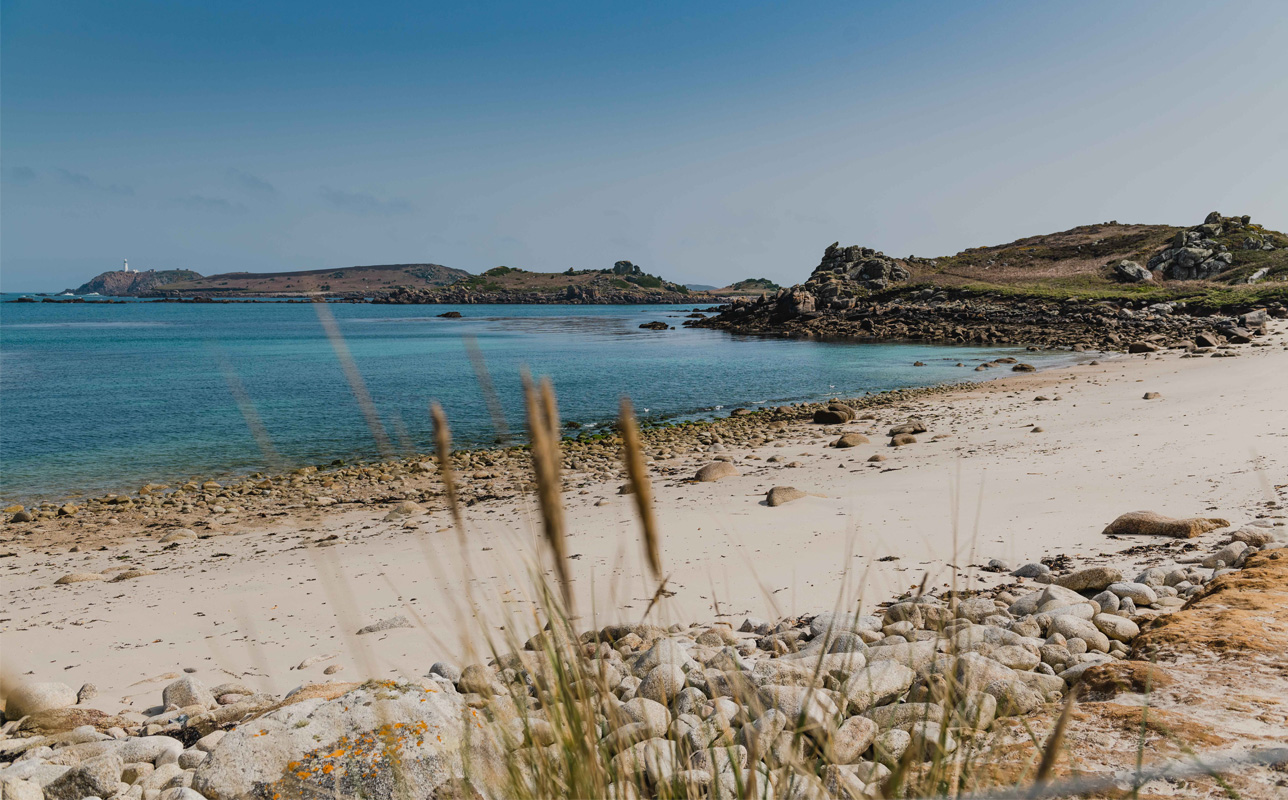Borough Beach in Autumn - Tresco, Isles of Scilly
