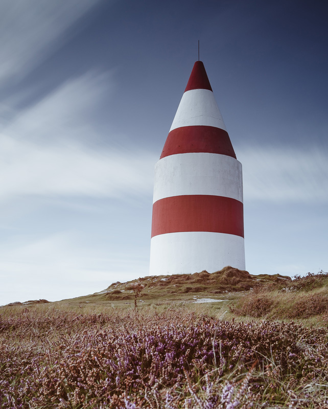 Daymark on St. Martin's, Isles of Scilly in September