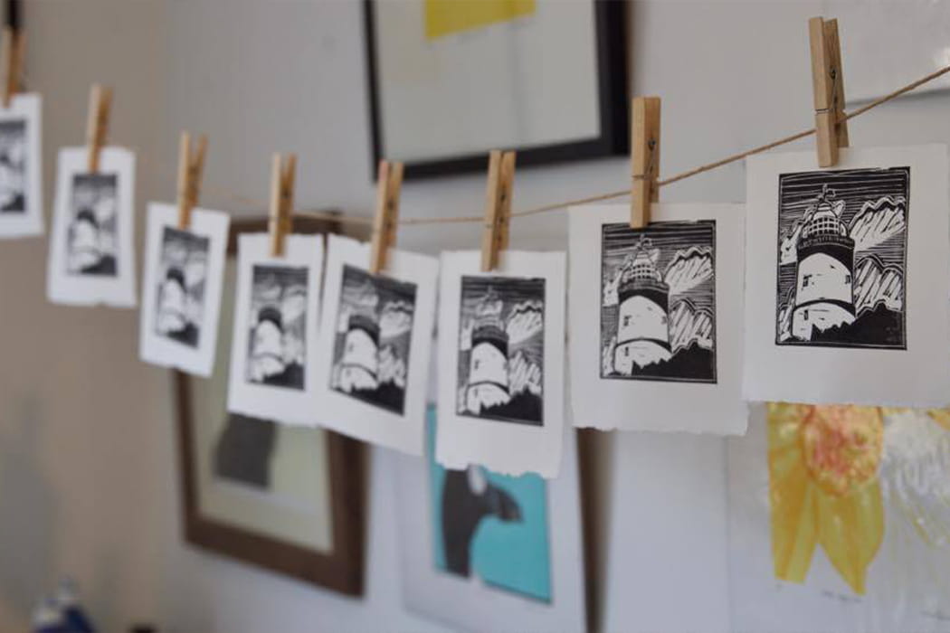 Prints by Vickie Heaney - Image credit Rachel Lewis