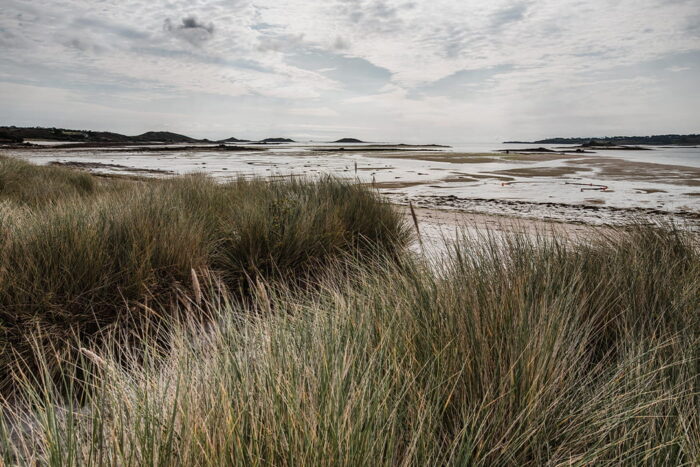 The flats, St Martin's, Isles of Scilly in September
