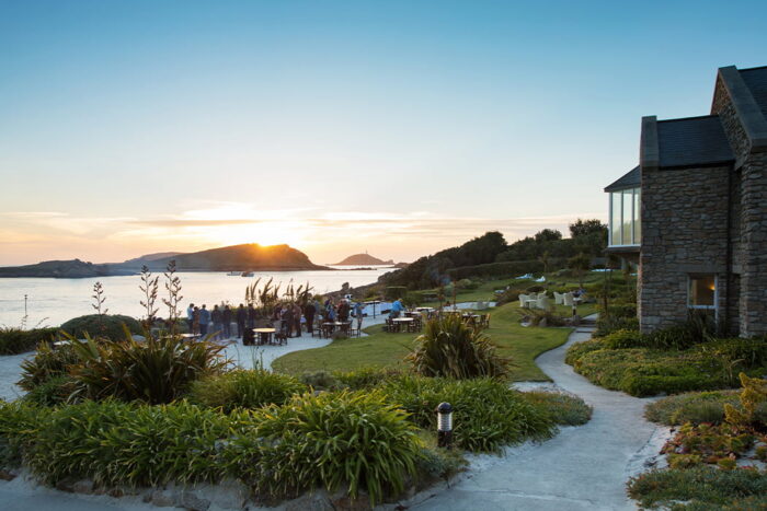 Evening sunset, Karma Hotel, St Martin's, Isles of Scilly