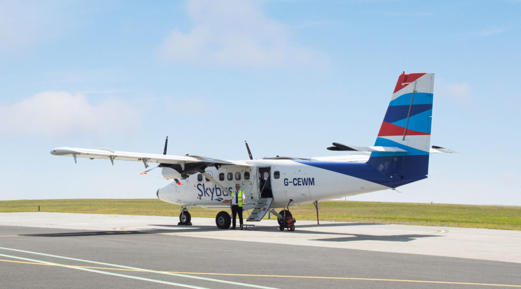 Skybus - Newquay to St. Mary's, Isles of Scilly - Twin Otter