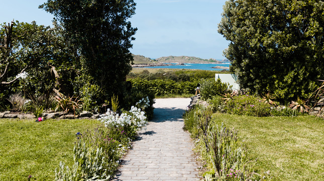 Spring view on Bryher, Isles of Scilly