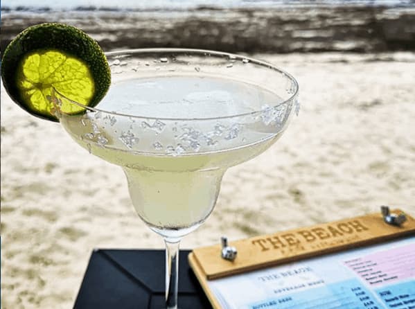 Margarita at The Beach Restaurant, St Mary's, Isles of Scilly