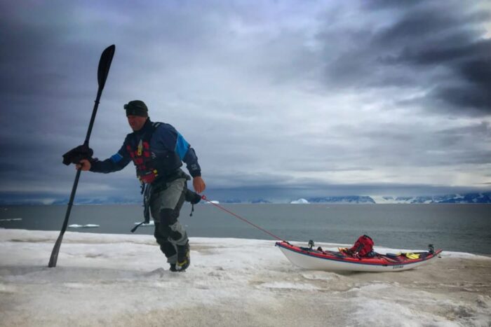 Steve Backshall on an Arctic expedition