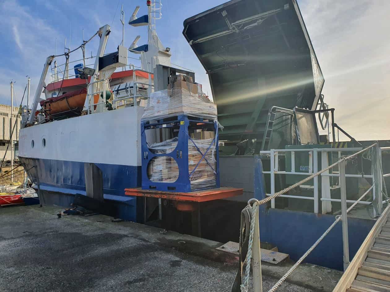 Isles of Scilly Steamship Company trial a freight consolidation system