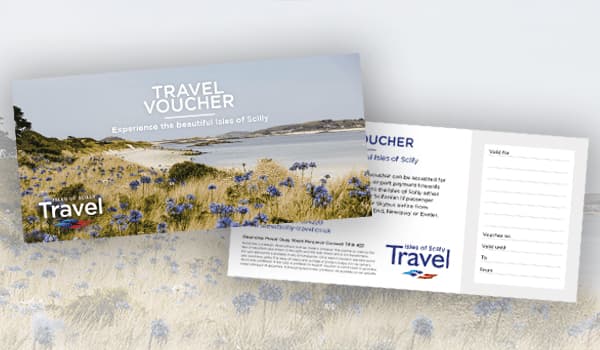 Isles of Scilly Travel gift vouchers