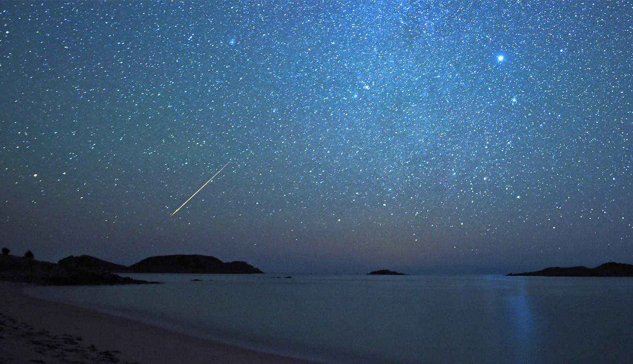 Dark Skies - Stargazing - Eastern Isles, Isles of Scilly - Bruce Frank
