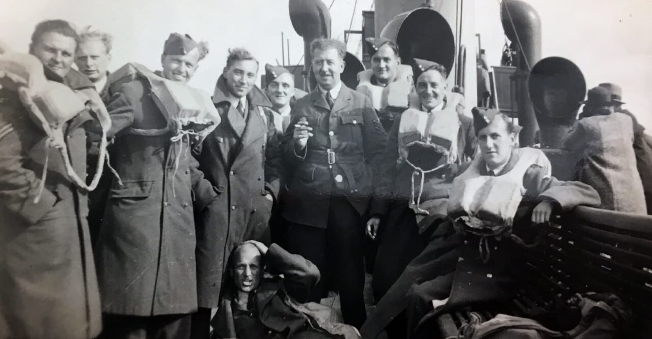world war II troops onboard Scillonian