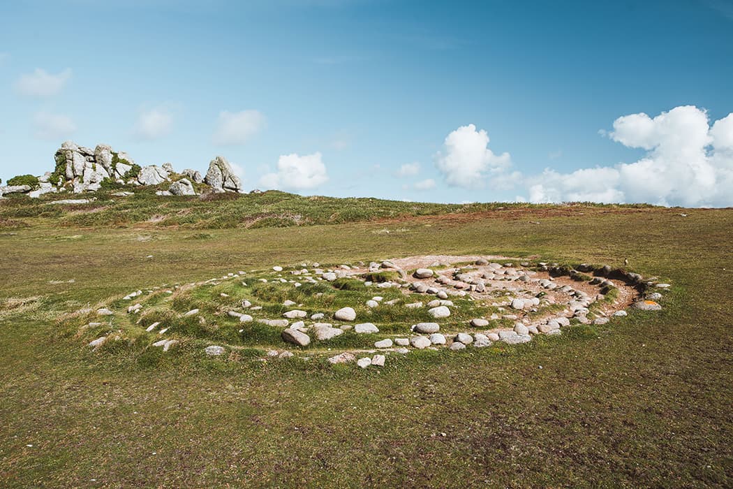 Troytown Maze - St Agnes, Isles of Scilly