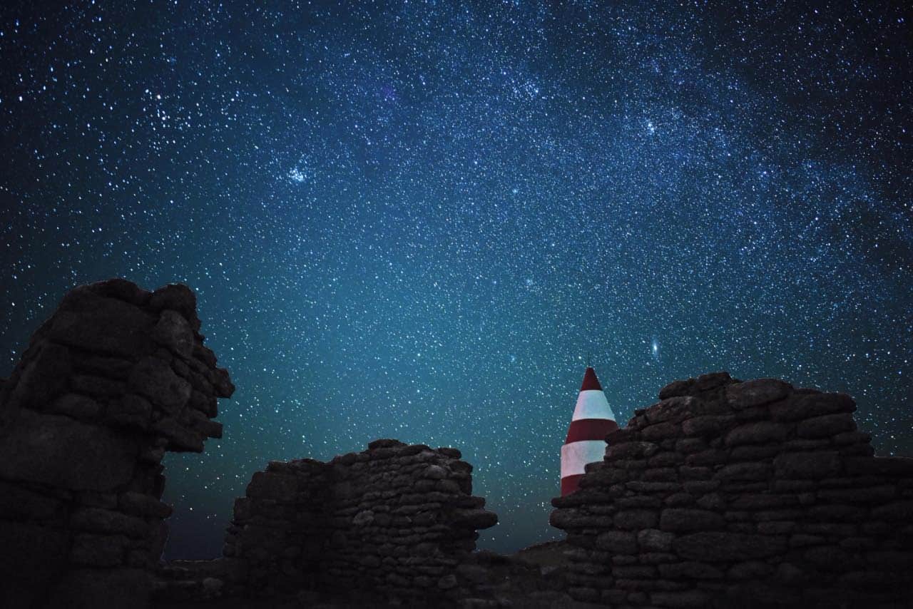 The Day Mark at Night - St Martin's - Isles of Scilly