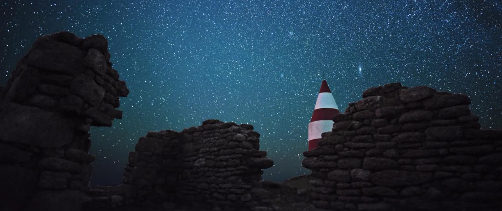 The Day Mark at night - St Martin's - Isles of Scilly