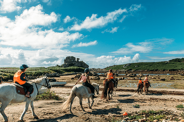 Horse Trek with St Mary's Riding Centre. Isles of Scilly