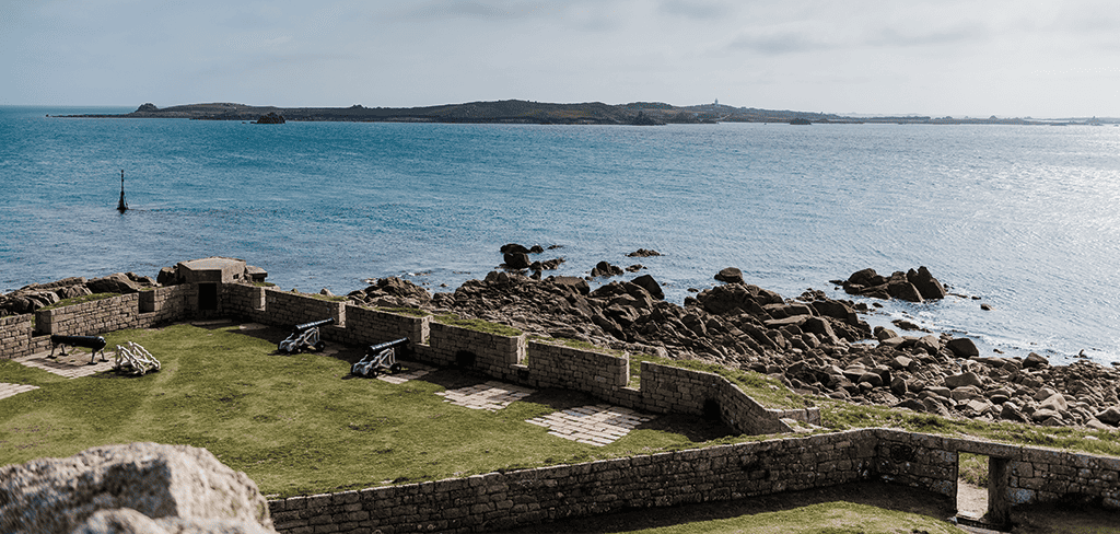 The Garrison walls on St Mary’s, Isles of Scilly