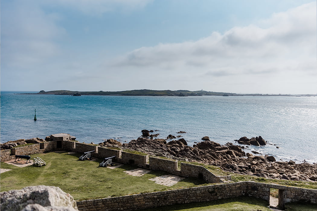 The Garrison walls on St Mary’s, Isles of Scilly