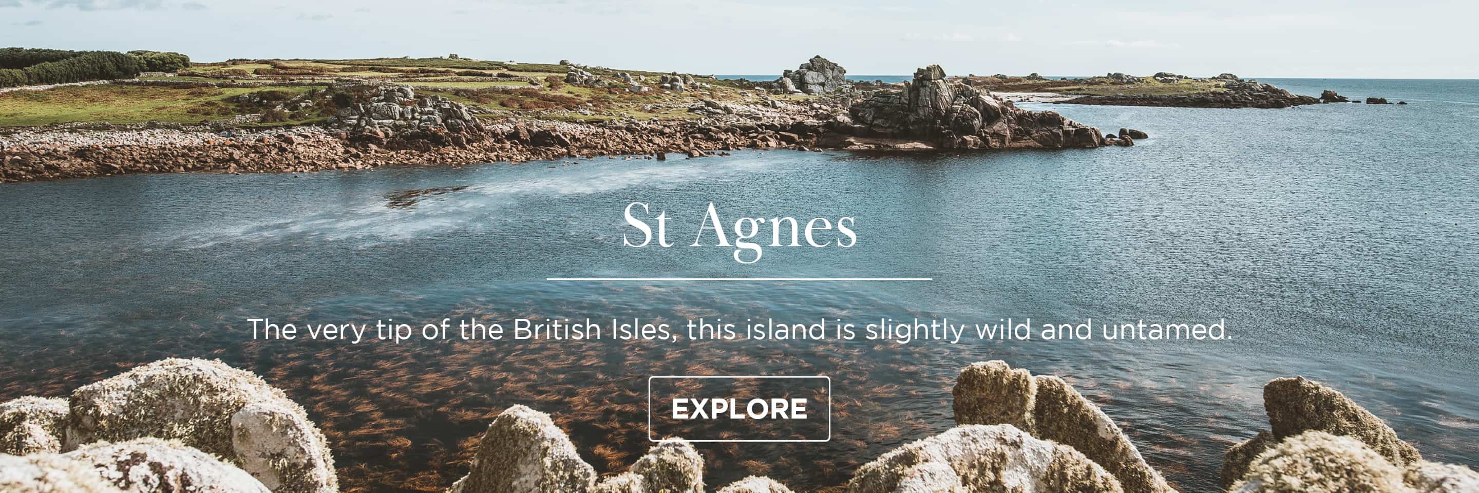 View of Porth Askin in autumn - St Agnes, Isles of Scilly