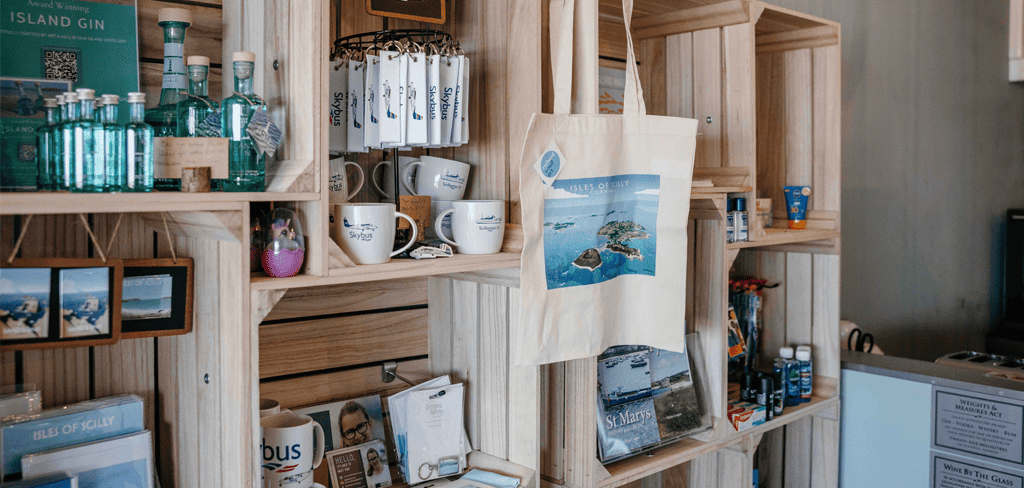 Land's End Airport - Western Rocks Cafe Gift Shop - Skybus branded merchandise