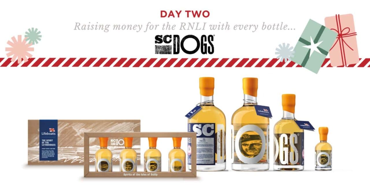 SC Dogs' whisky barrel-aged rum bottles