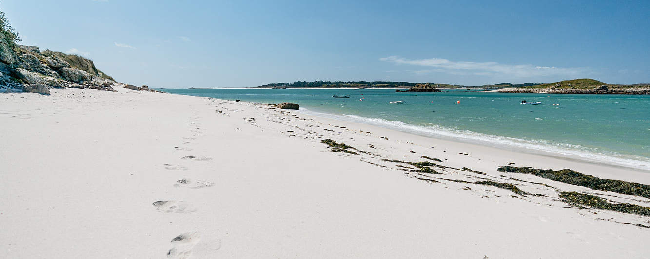 An empty beach