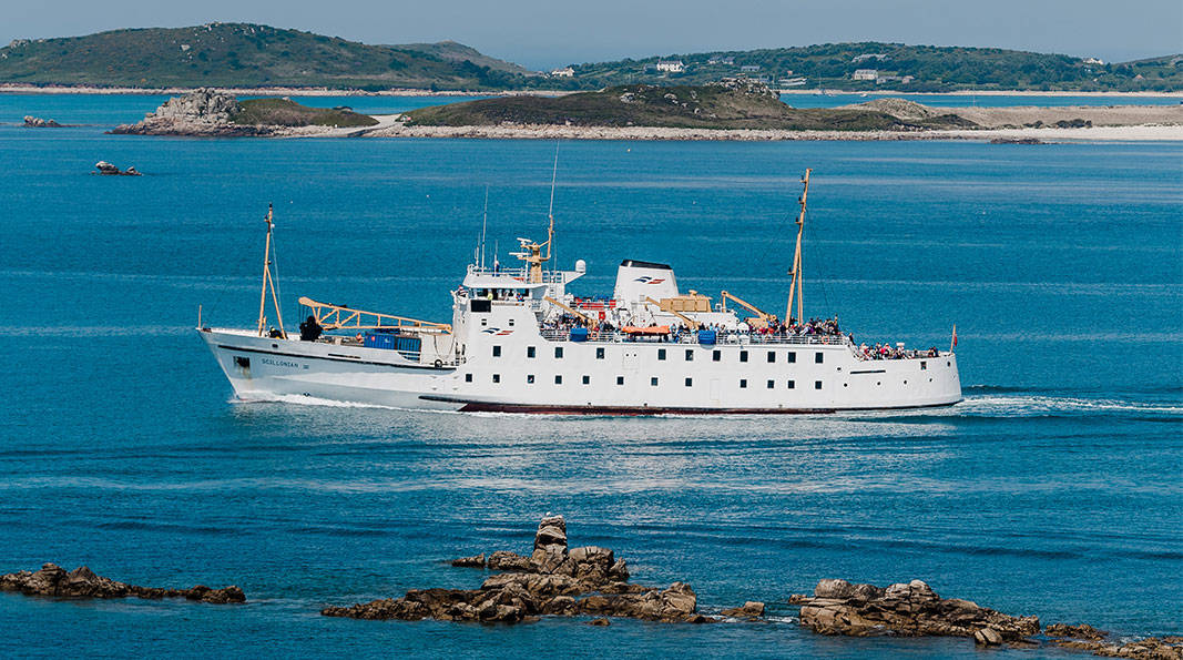 Scillonian III sailing - Isles of Scilly Travel