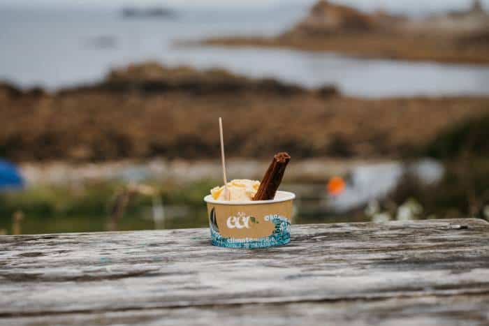 Locally made ice cream