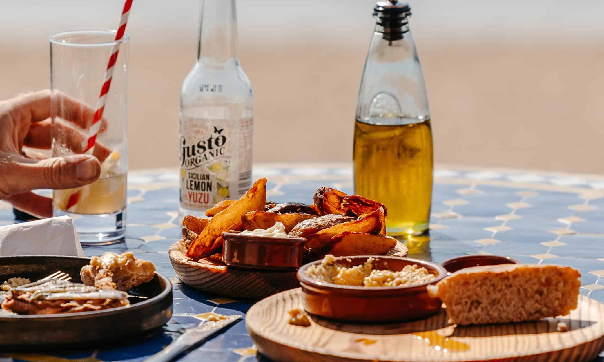 Tapas-style sharing lunch at Dibble & Grub, St Mary's, Isles of Scilly