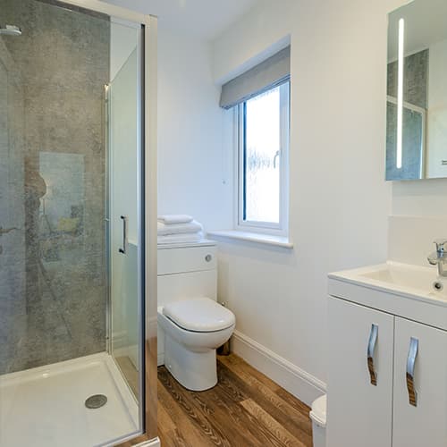 Bathroom - Steamship Flat, St Mary's - Isles of Scilly
