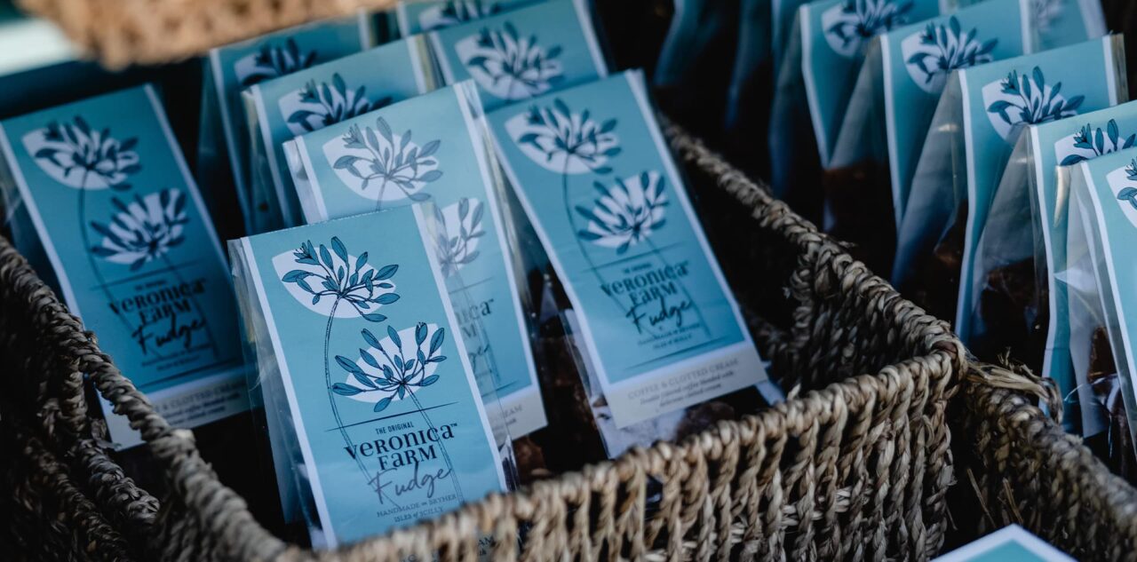 veronica farm fudge honesty stall on bryher