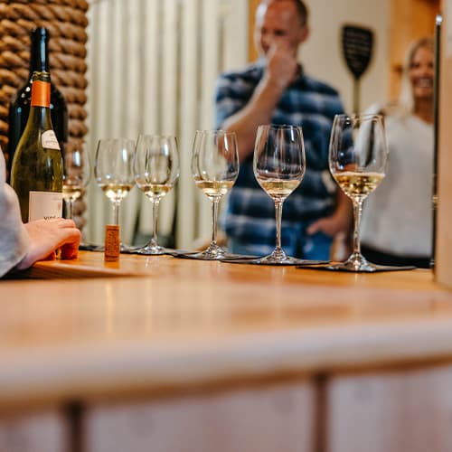 wine tasting at holy vale vineyard, St Mary's, Isles of Scilly