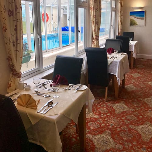Breakfast room, Bell Rock Hotel, Hugh Town, St Mary's, Isles of Scilly