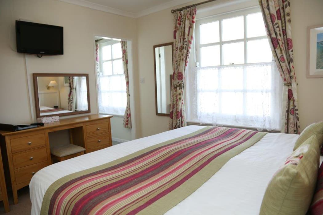 Double bedroom, Bell Rock Hotel, Hugh Town, St Mary's, Isles of Scilly