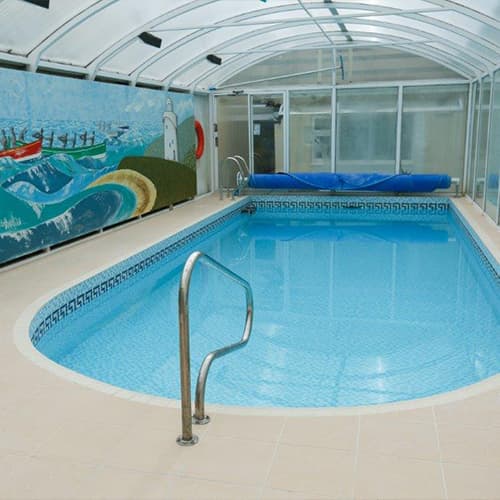 Indoor swimming pool, Bell Rock Hotel, Hugh Town, St Mary's, Isles of Scilly