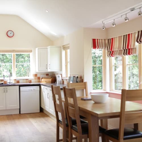 Troytown Farm, inside one of the self catering crofts, St Agnes, Isles of Scilly