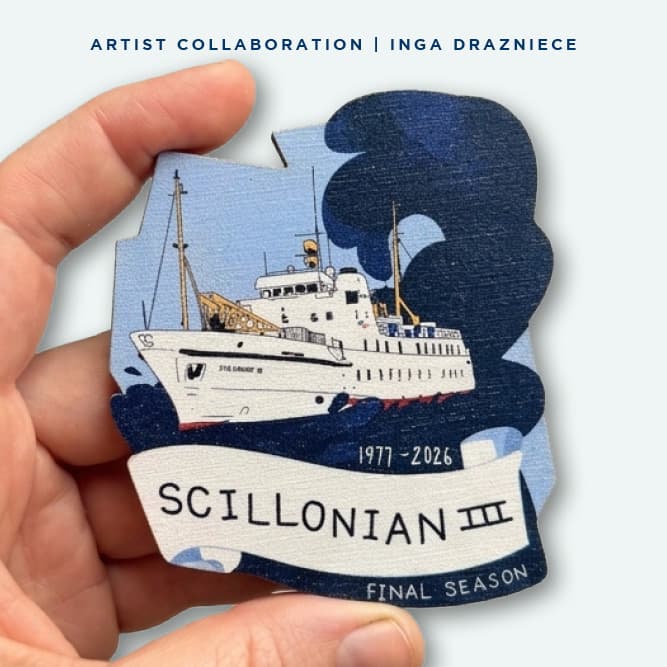 Scillonian III commemorative magnet