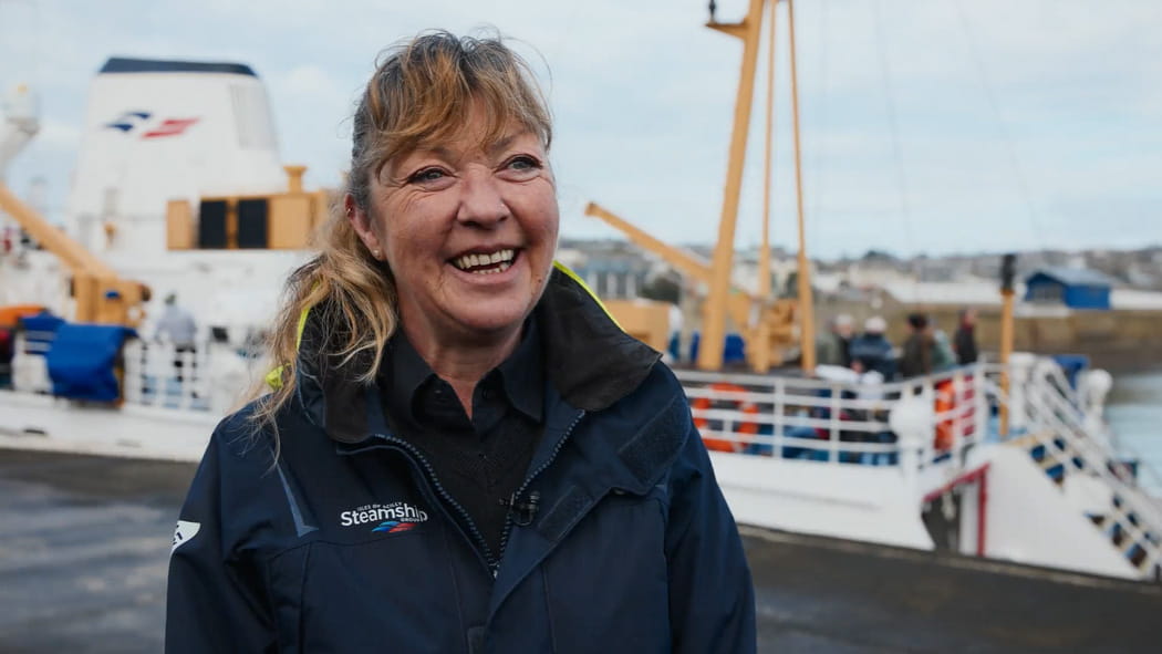 Gail Dunkley Scillonian III purser