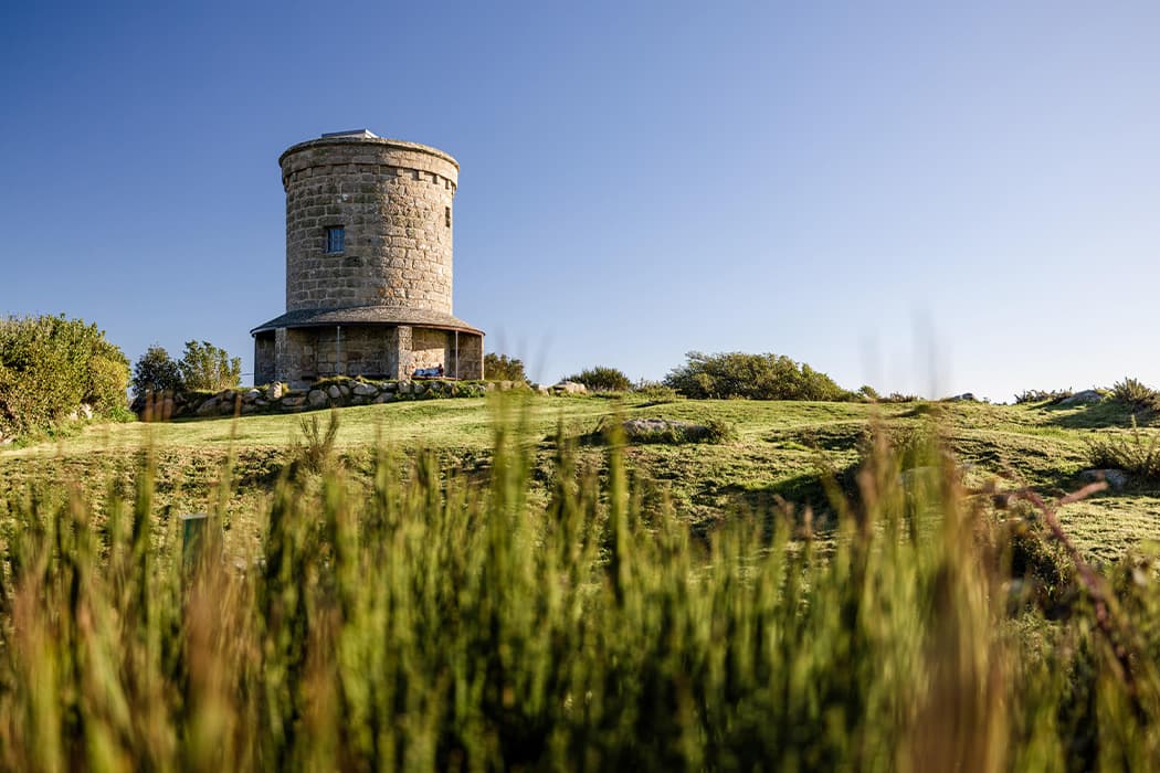Buzza Tower a historic monument on St Mary's