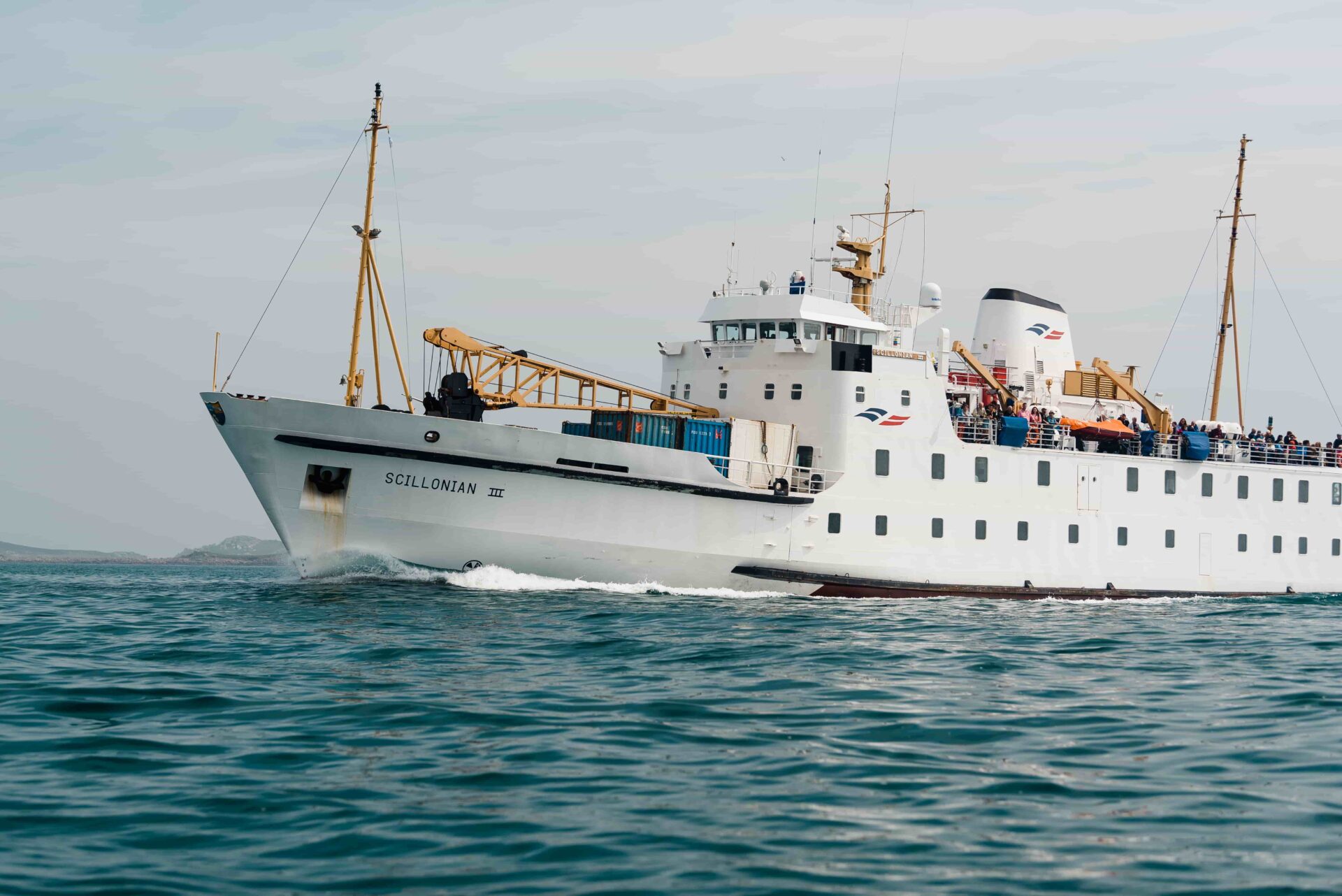 Scillonian III sailing