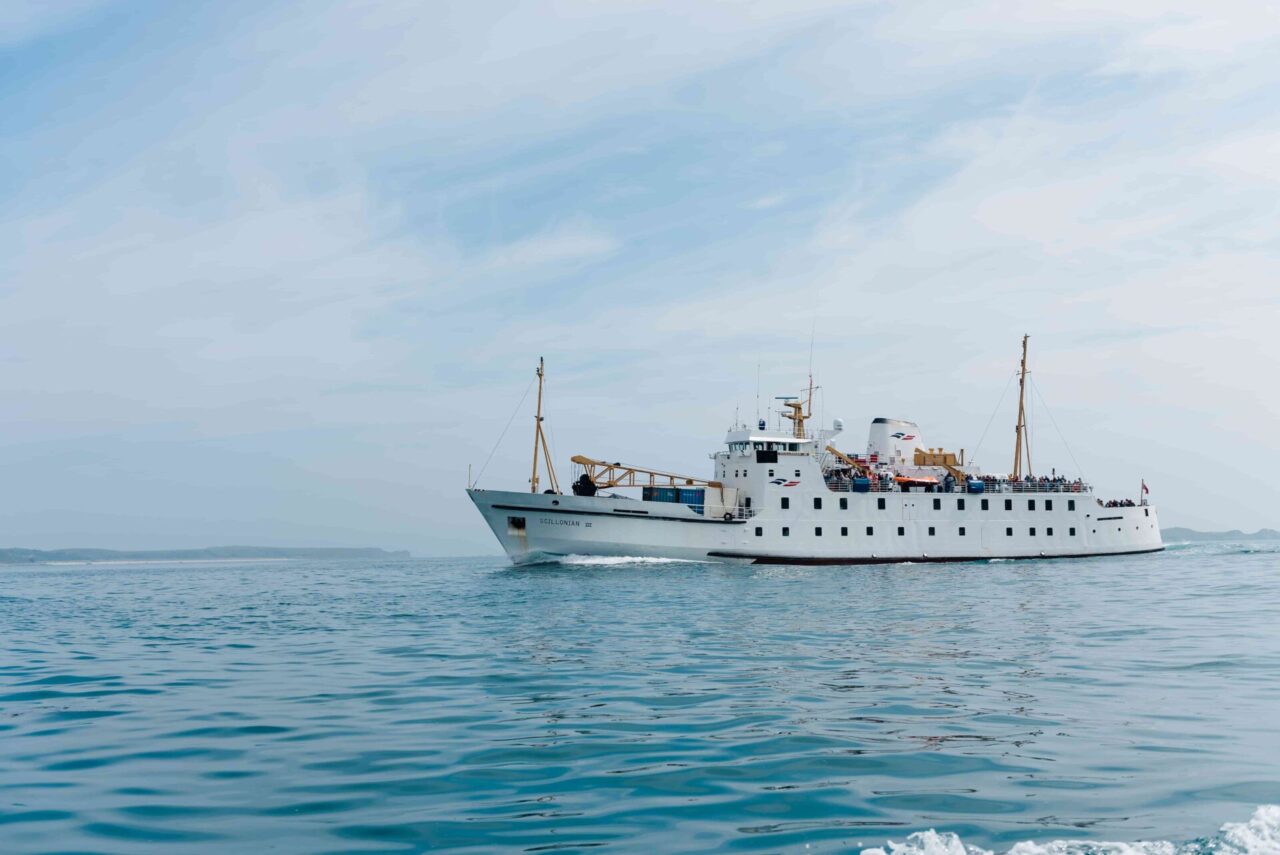 Scillonian III sailing