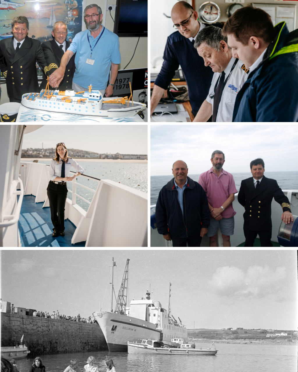Collage of Scillonian III masters featured throughout this blog.