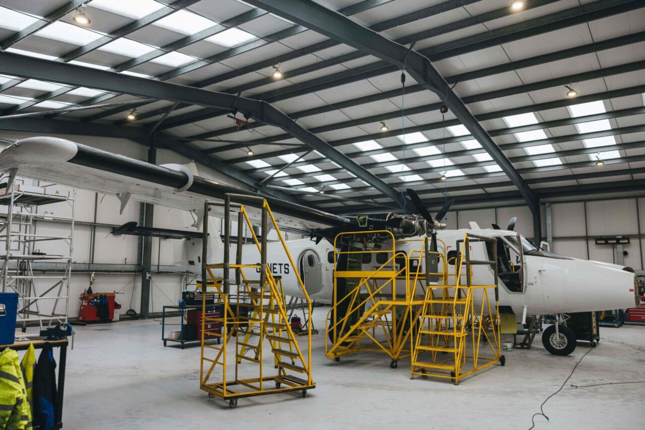 lands end airport western hangar